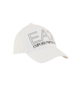 EA7 Vidljivost Kapa bela