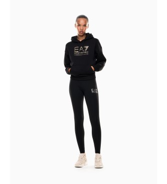 EA7 Leggings Visibility High Waist negro