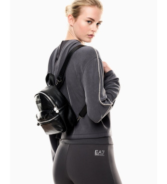 EA7 Mini zaino Winter Mix, nero