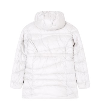 EA7 Manteau d'hiver blanc