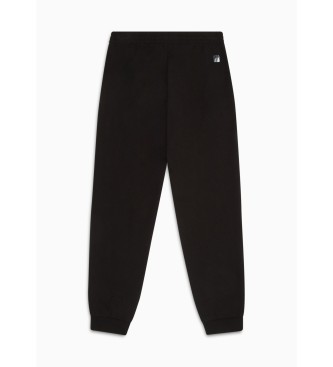 EA7 Pantaloni sportivi con logo nero