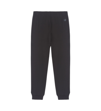 EA7 Pantaln de chndal con logo negro