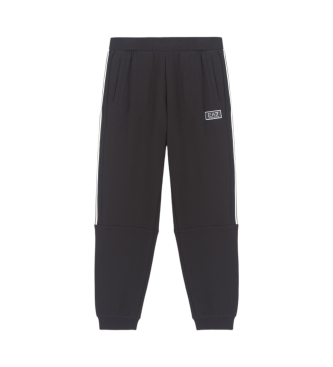 EA7 Jogginghose Logo schwarz