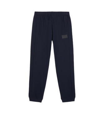 EA7 Pantaloni della tuta con logo blu scuro