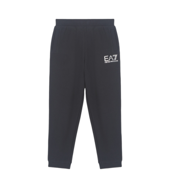 EA7 Pantaln de chndal Logo Series de algodn negro