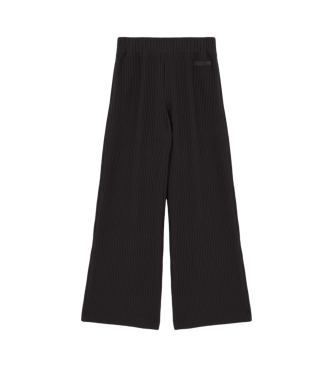 EA7 Pantaln acampanado negro