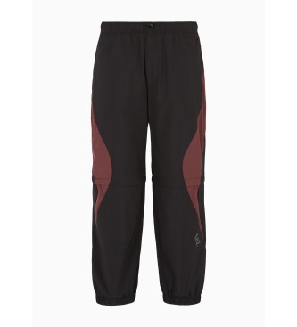 EA7 Pantaloni da atleta dinamici neri