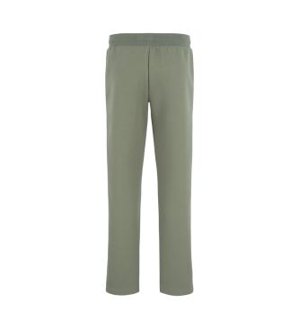 EA7 Pantaloni sportivi Tennis Club in misto cotone verde