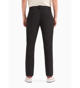 EA7 Pantaloni in tessuto tecnico Golf Pro Ventus7, neri  