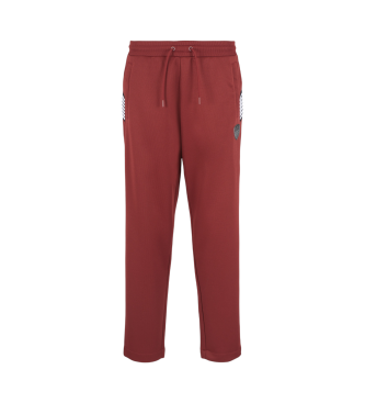 EA7 Tracksuit bottoms burgundy