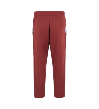 EA7 Tracksuit bottoms burgundy