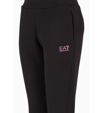 EA7 Logo Series Hose schwarz