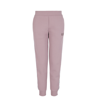 EA7 Tracksuit bottoms Dynamic Athlete in technical fabric Natural VENTUS7 pink