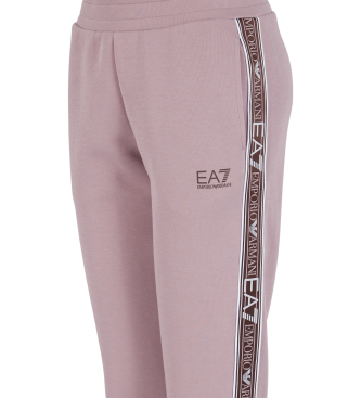 EA7 Tracksuit bottoms Dynamic Athlete in technical fabric Natural VENTUS7 pink