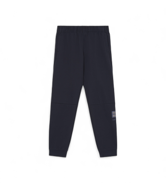 EA7 Regular Fit-byxor i marinbl