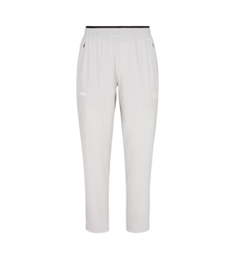 EA7 Grijze slim fit broek