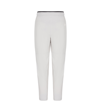 EA7 Grijze slim fit broek