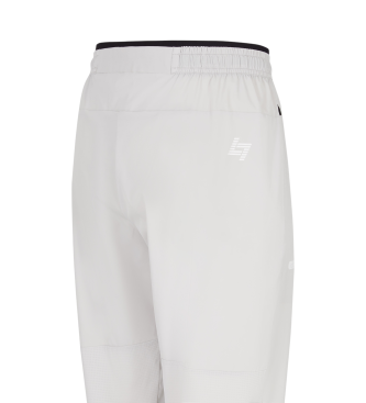 EA7 Grijze slim fit broek