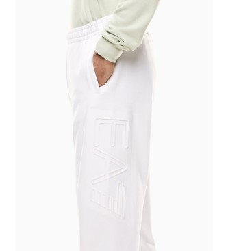 EA7 Jogginghose Logo Series wei