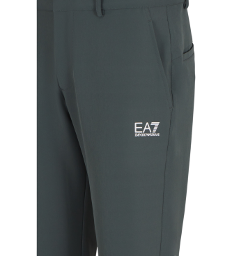 EA7 Pantaloni Golf Pro in tessuto tecnico grigio Ventus7