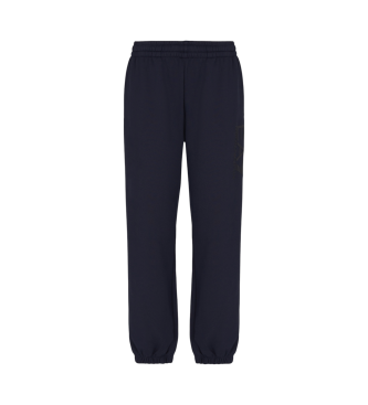 EA7 Navy modern fit trousers