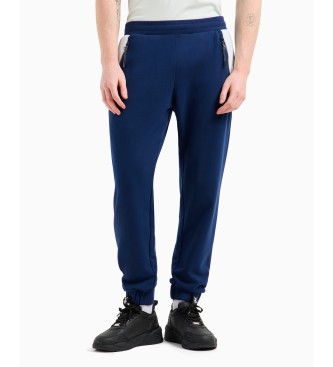 EA7 Pantaloni blu 7 Lines