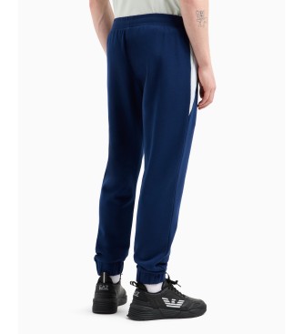 EA7 Pantaloni blu 7 Lines