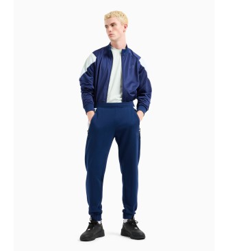EA7 Pantaloni blu 7 Lines