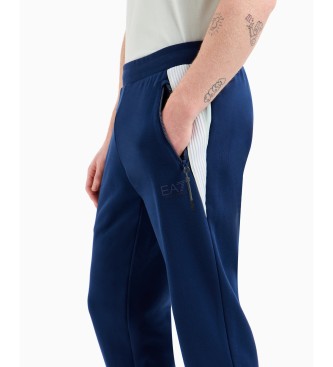 EA7 Pantaloni blu 7 Lines