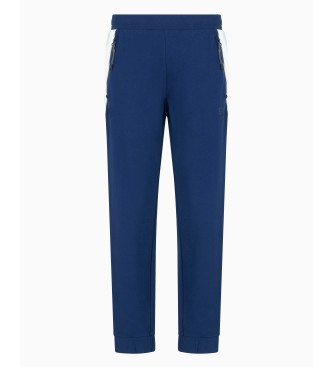 EA7 Pantaloni blu 7 Lines
