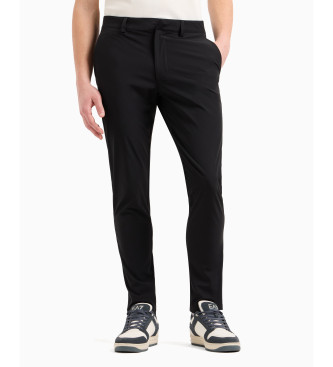 EA7 Golf Pro Pants in technical fabric Ventus7 black