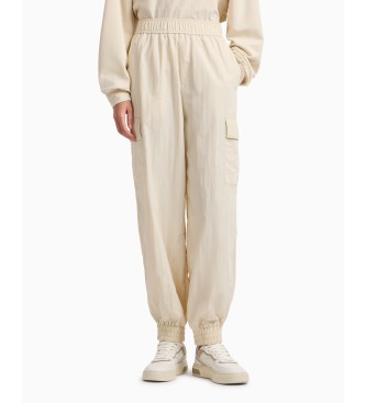 EA7 Af beige byxor