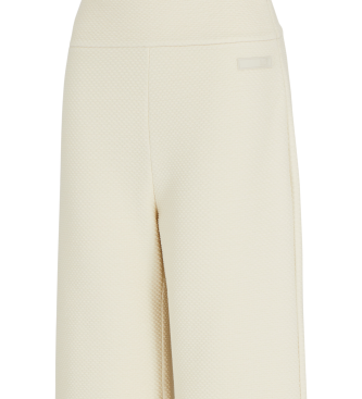 EA7 Waffle trousers beige