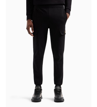 EA7 Core Identity cargo broek zwart
