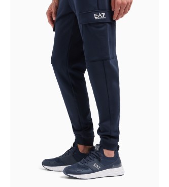 EA7 Pantalon cargo Core Identity marine