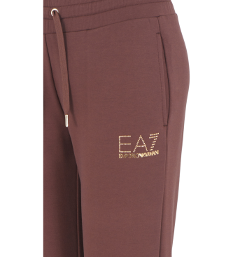 EA7 Pantalon Evolution marron