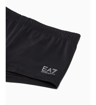 EA7 Trunk Beachwear schwarzer Badeanzug