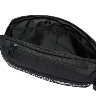 EA7 Sling bum bag preto