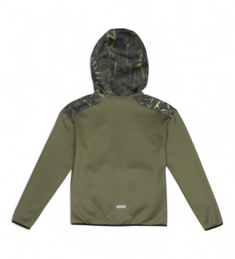 EA7 Sweatshirt Ventus7 Boy Hoodie Fz Pl sort