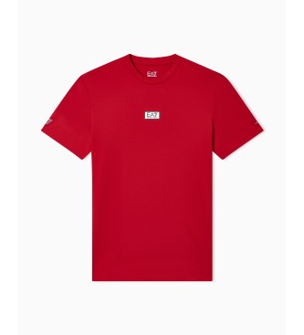 EA7 T-shirt Ventus7 vermelha