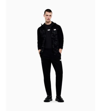 EA7 T-shirt nera Ventos7