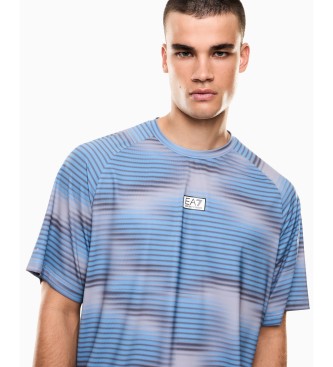 EA7 Ventus7 T-shirt light blue