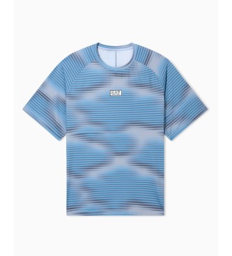 EA7 Ventus7 T-shirt light blue