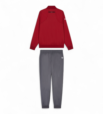 EA7 Ventus7 Sport Set M Rood & Grijs