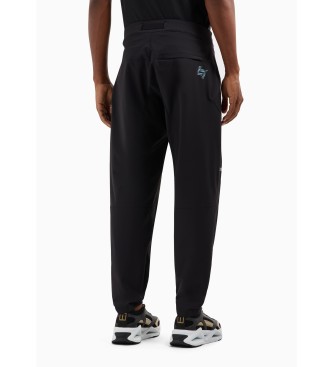 EA7 Pantalon cargo Ventus7 noir