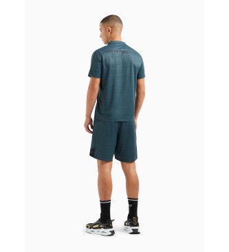 EA7 Conjunto de camiseta y pantaln corto Soccer verde