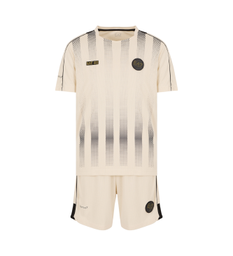 EA7 Ventus7 M Soccer Kit 20Th beige shirt and shorts set beige