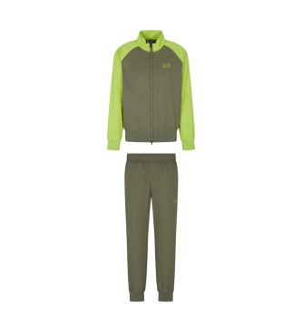 EA7 Tuta verde Ventus7 Suit
