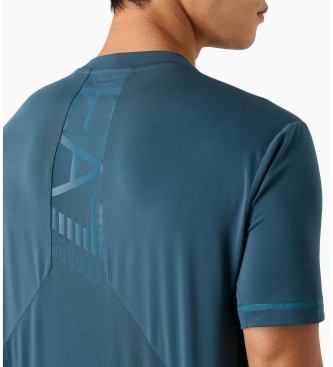 EA7 T-shirt Ventus7 bleu