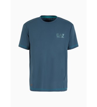 EA7 Ventus7 T-shirt blauw